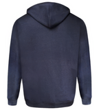 D555 Cantor Heavy Duty Zip Through Hoodie - Proper Fitting for Big Men