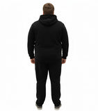 D555 Cantor Heavy Duty Zip Through Hoodie - Proper Fitting for Big Men
