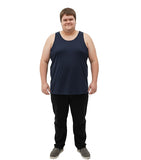 D555 Fabio Muscle Vest - Comfortable Fit for Larger Men