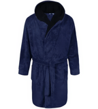 D555 Newquay Luxury Soft Hooded Dressing Gown - Big Sizes 6XL to 8XL