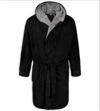 D555 Newquay Luxury Soft Hooded Dressing Gown - Big Sizes 6XL to 8XL
