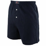 Perfect Collection navy boxer shorts for big men 2XL-8XL cotton underwear