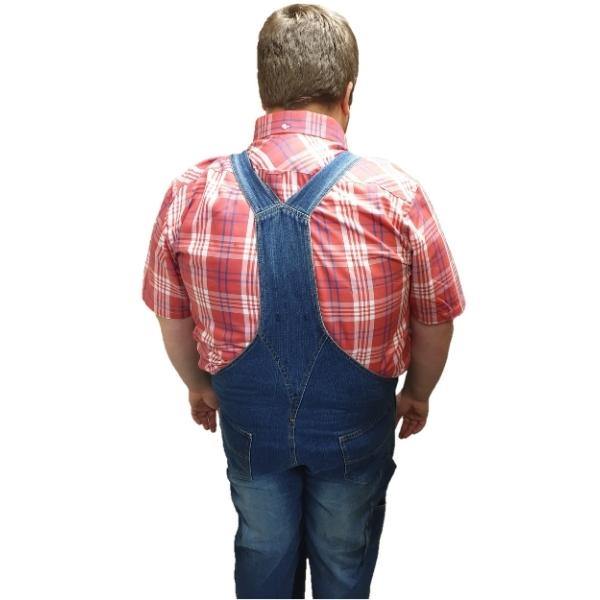 Ed Baxter Denim Bib Brace Overalls – Big Guys Menswear