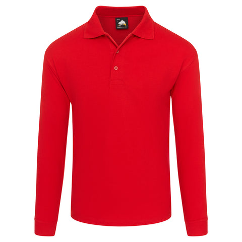 Orn Weaver Premium Long Sleeve Polo Shirt - Big Men's Sizes 2XL-8XL