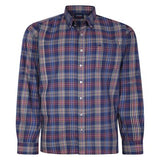 Espionage Purple long Sleeve Check Shirt