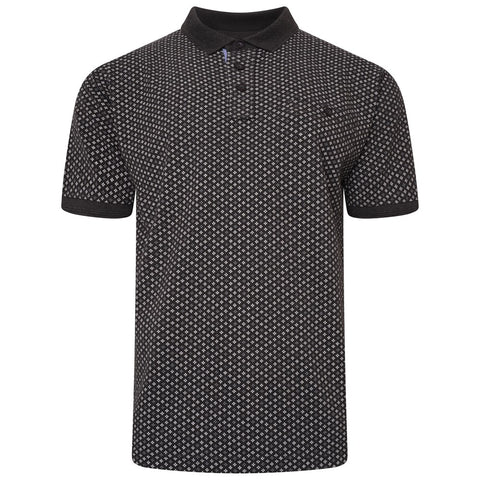 Forge Printed Pique Polo