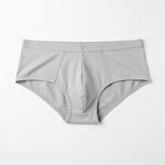 Gray underwear on a white background