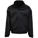 Orn Fulmar waterproof bomber jacket in black - big men's sizes 2XL-5XL with weather protection