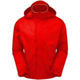 Orn Fulmar waterproof bomber jacket in red - big men's sizes 2XL-5XL with weather protection