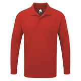 Orn Weaver Premium Long Sleeve Polo Shirt - Big Men's Sizes 2XL-8XL