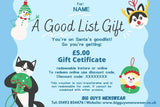 Gift Vouchers - Big Guys Menswear