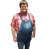 Ed Baxter Denim Bib & Brace Overalls - Big Guys Menswear