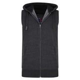 Kam Sleeveless Zip Thru Hoody - 3 Colours Available