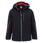 Kam Black Padded Softshell Jacket  PRE-ORDER