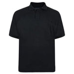 Kam Plain Polo Shirt ~ 3 Colours - sizes 3XL, 4XL & 6XL - Big Guys Menswear