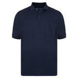 Kam Plain Polo Shirt ~ 3 Colours - sizes 3XL, 4XL & 6XL - Big Guys Menswear