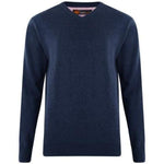Kam V-Neck Long Sleeve Knit Jumper - 3 Colours Available - Big Guys Menswear