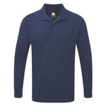 Men's Orn Weaver Premium Long Sleeve Poloshirt - Variety of Colours - Big Guys Menswear