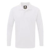 Men's Orn Weaver Premium Long Sleeve Poloshirt - Variety of Colours - Big Guys Menswear