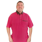 Perfect Fashion Collection Checked Polo Top - Big Guys Menswear