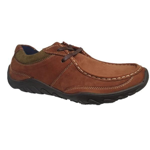 Roamers 2 Eye Apron Casual Boat Style Shoe - Big Guys Menswear