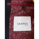 Skopes Navy 3/4 Length Smart Overcoat - Big Guys Menswear