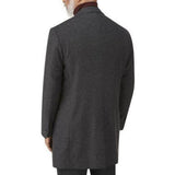 Skopes Teviott 3/4 Length Tweed Overcoat - 2XL~4XL - Big Guys Menswear