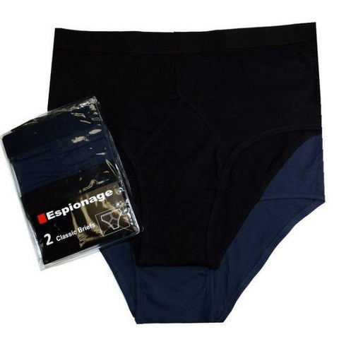 Espionage Classic Y Front Briefs ~ Pack Of 2 - Big Guys Menswear